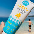 Fresh Monster Daily Kids Sunscreen SPF 30 UVA/UVB I Clear Non-Nano Zinc Oxide Mineral Sunscreen I For Face & Body I Reef Safe, Hypoallergenic Fresh Monster Store