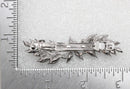 Faship Gorgeous Clear Rhinestone Crystal Small Flower Barrette Clip Faship