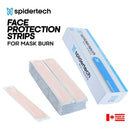 Face Protection Strips | Protect the Sensitive Skin On Your Face From Injury, Irritation, Scarring and Burns | I-shaped PowerStrips | One Size Fits Most (Pack of 50) Spidertech Store
