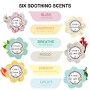 Shower Steamers Aromatherapy Gifts for Women- 6 Shower Bombs Vapor Tablets with Essential Oils for Stress Relief Vaporizing Spa Shower, Bath Bomb for Shower, Shower Melts, Valentine Gift for her Fiora Naturals