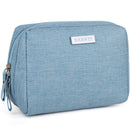 Small Makeup Bag for Purse Travel Makeup Pouch Mini Cosmetic Bag for Women Girls (Small, Sky Blue) Narwey