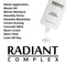 Radiant Complex Makeup Bundle: Face Primer, Eyelash Primer, and Finishing Powder (1 Of Each) Radiant Complex