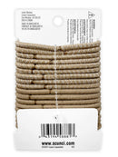 Scunci, No Damage Elastic Hair Ties, Blonde Color Match (18-pieces) Scunci