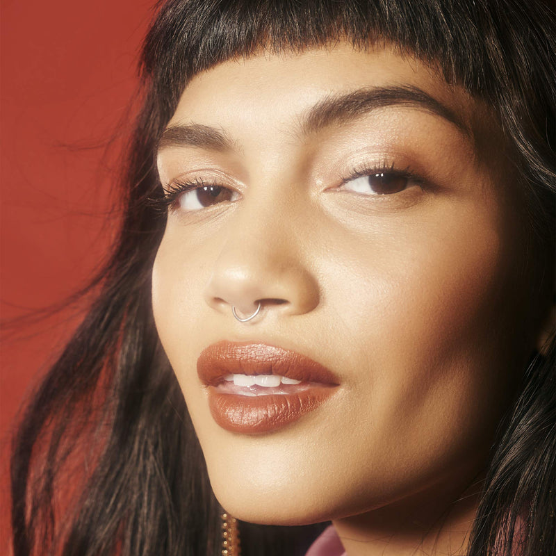 e.l.f. Srsly Satin Lipstick, Intense color Payoff & Silky Smooth Formula, Cider, 0.16 Oz (4.5g) e.l.f.