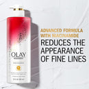 Olay Body Wash Women, Age Defying with Niacinamide 20 fl oz (Pack of 4) Infinity Warehouse