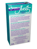 Just 5 Women's 5 Minute Permanent Hair Color with Conditioner, Grey Hair Coloring for Women - Rich Black Just 1