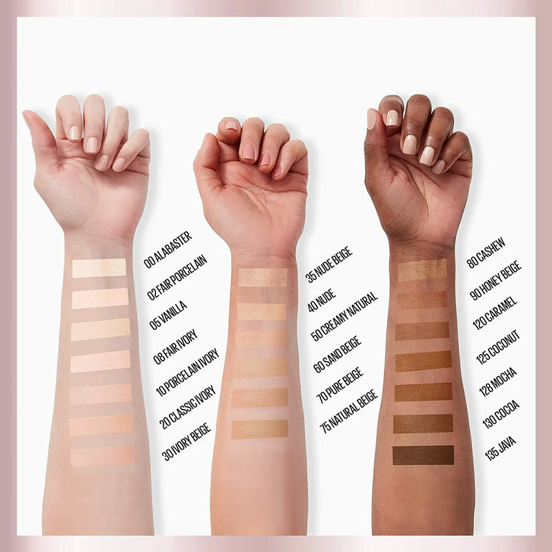 Maybelline Dream Radiant Liquid Medium Coverage Hydrating Makeup, Lightweight Liquid Foundation, Vanilla, 1 Fl; Oz Maybelline New York