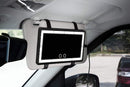 1500mAh LED Light Mirror for Car Car Visor Vanity Mirror Mirror with Lights for Car Vanity Mirror for Car LED Car Mirror LED Visor Mirror Lithium Battery and USB Dual Power Supply Black Cutygirl