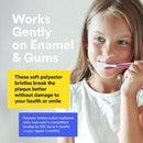 MOUTHWATCHERS - Manual Toothbrushes - Special Travel - Pink - 1 Count - Floss Bristle Silver - Invented by Doctor Plotka's MOUTHWATCHERS