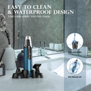 Ear and Nose Hair Trimmer 2022 Professional USB Rechargeable Nose Trimmer for Men and Women Ear Eyebrow Facial Hair Trimmer Body Grooming Kit IPX7 Waterproof Dual Edge Blades for Easy Cleansing AREYZIN