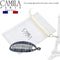 Camila Paris CP3100 7 inch French Banana Clip Hair Comb Classic Girls Updo Flexible Ponytail Holder Interlocking Banana Combs, Fashion Durable Styling Hair Accessories for Women, Made in France Camila