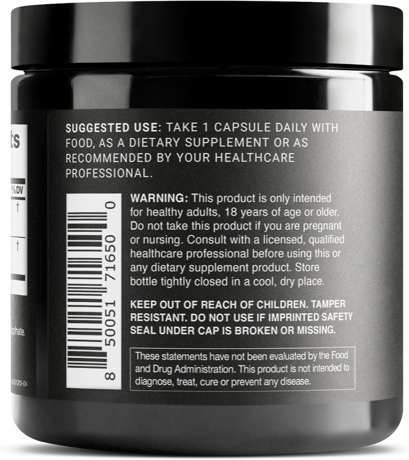 Tongkat Ali Fadogia Agrestis - Ultra High Potency 200:1 Tongkat Ali & 30:1 Fadogia Agrestis - 2% Eurycomanone -Third-Party Lab Tested - 120 Capsules Infinity Warehouse