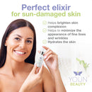 YOUN Beauty 20% Vitamin C Face Serum with Hyaluronic Acid, Ferulic Acid & Vitamin E by Holistic Plastic Surgeon Dr. Anthony Youn | Antioxidant Serum for Face for Skin Hydration, 60 ml Infinity Warehouse