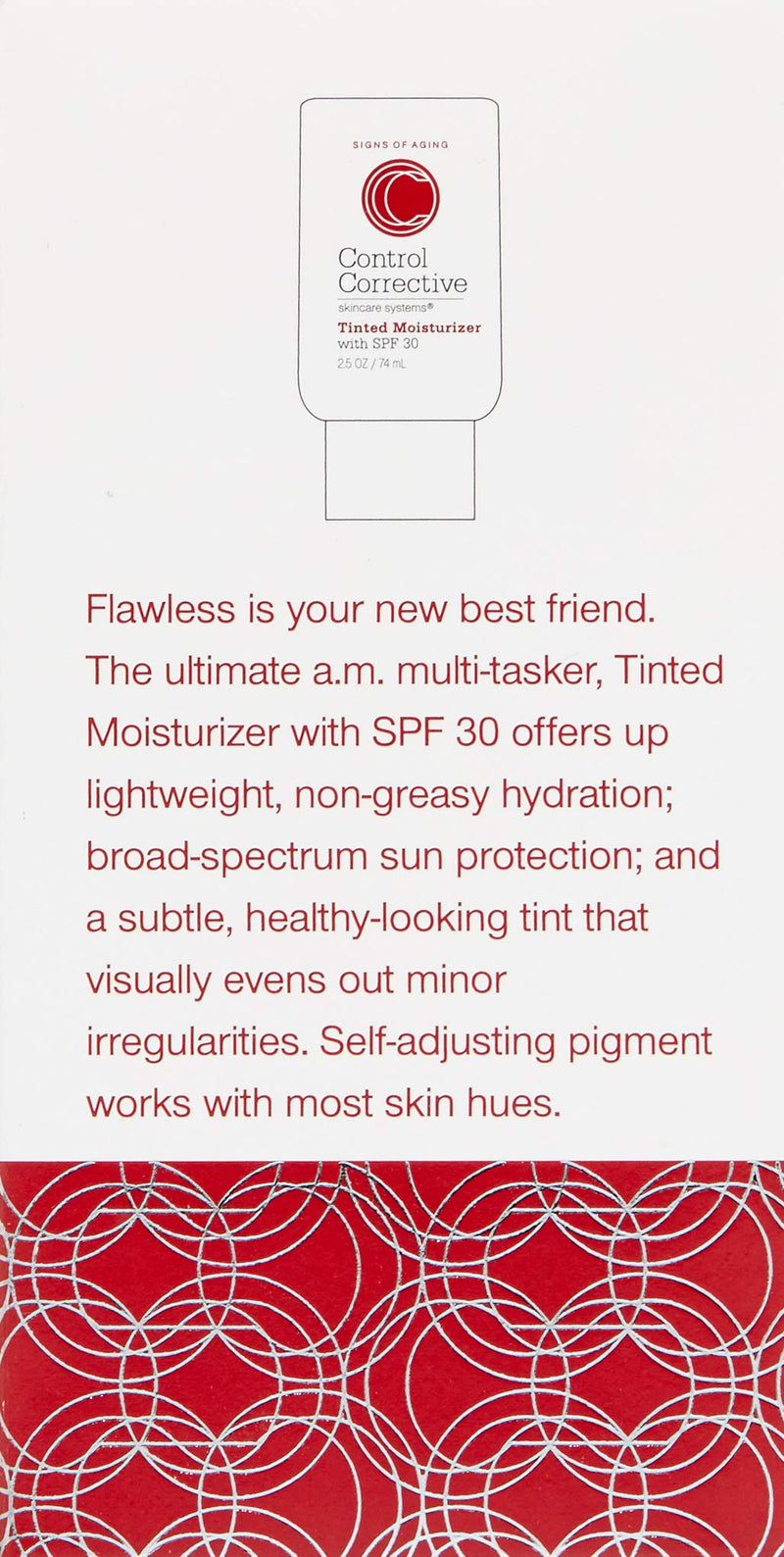 Control Corrective Tinted Moisturizer with SPF 30 | Evens Out Skin Tone, Moisturizes & Protects | 2.5 oz CONTROL CORRECTIVE SKIN CARE SYSTEMS