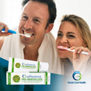 Pro-Mineralizer Toothpaste - Nano Hydroxyapatite & Enamel Support Toothpaste w/ Xylitol Aloe Vera & Sea Salt - Anti Cavity & Fluoride Free NanoHydroxyapatite Toothpaste - Dentist Formulated Toothpaste Great Oral Health