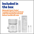 Waterpik Sonic-Fusion 2.0 Professional Flossing Toothbrush, Electric Toothbrush and Water Flosser Combo In One, White Waterpik