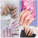 Laser Nail Glitter Sequins 3D Holographic Butterfly Glitter Moon Star Glitter Nail Art Decorations Sparkly Acrylic Paillettes Flakes for DIY Nail Art and Makeup Decorations 4 Boxes rongrong