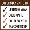 Maybelline New York SuperStay Matte Ink Liquid Lipstick, Coffee Edition, Caramel Collector, 0.17 Ounce Maybelline New York