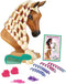 Breyer Horses Mane Beauty Horse Styling Head | SUNSET | Blonde Extra-Long Silky No Tangle Mane | 10" x 4.25" x 4.25" | Styling Book, Brush, Hair Coils, Hair Clips, Elastics | Horse Toy | Model #7402 Breyer Store