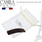 Camila Paris CP2631 French Hair Barrette Clip for Girls, Tortoise Shell, Rubberized Metal Closure Strong Hold Grip Hair Clips for Women, No Slip Durable Styling Girls Hair Accessories, Made in France Camila