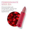 100% PURE Pomegranate Oil Anti-Aging Lipstick (Fruit Pigmented), Foxglove, Long Lasting, Satin Finish, Vibrant Color, Moisturizing Cocoa Butter (Berry Pink Mauve) - 0.15 oz 100% PURE