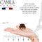 Camila Paris CP2928 French Hair Clip for Women, Set of 2 Small Brown Girls Hair Claw Clips Fashion Durable Hair Accessories for Women, Luxury Ladies Strong Hold No Slip Grip Clamp, Made in France Camila