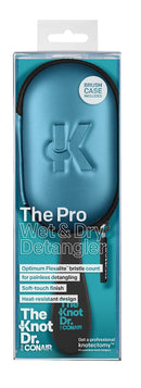 The Knot Doctor™ for Conair® Premium Pro Detangling Hairbrush for Wet or Dry Hair with Blue Storage Case, 1 Count Conair