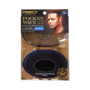 KISS Red Premium Pocket Wave Bow Wow Curved Palm Brush Hard BORPP03 Kiss Store