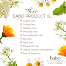 Babo Botanicals Baby Face Mineral Sunscreen Stick SPF 50 with 70+% Organic Ingredients, 100% Zinc Active, Water-Resistant, Reef-Friendly, Fragrance-Free, Unscented, 0.6 Ounce Babo Botanicals