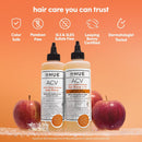dpHUE Apple Cider Vinegar Hair Rinse, 8.5 oz - Shampoo Alternative, Scalp Cleanser & Post Workout Rinse - Removes Buildup & Sweat - Protects Natural Hair Oils Infinity Warehouse