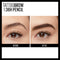 Maybelline TattooStudio Waterproof Eyebrow Pencil, Sharpenable, Longwear, Long Lasting Eyebrow Pencil, Defined Brows, Pigment Brow Pencil, Medium Brown, 1 Count Maybelline New York