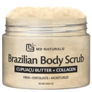 Himalayan Salt Scrub, Face, Foot, and Body Exfoliator with Collagen and Stem Cells, Exfoliating Scrub for Toning, Cellulite, and Skin Care by M3 Naturals 16 fl oz Infinity Warehouse