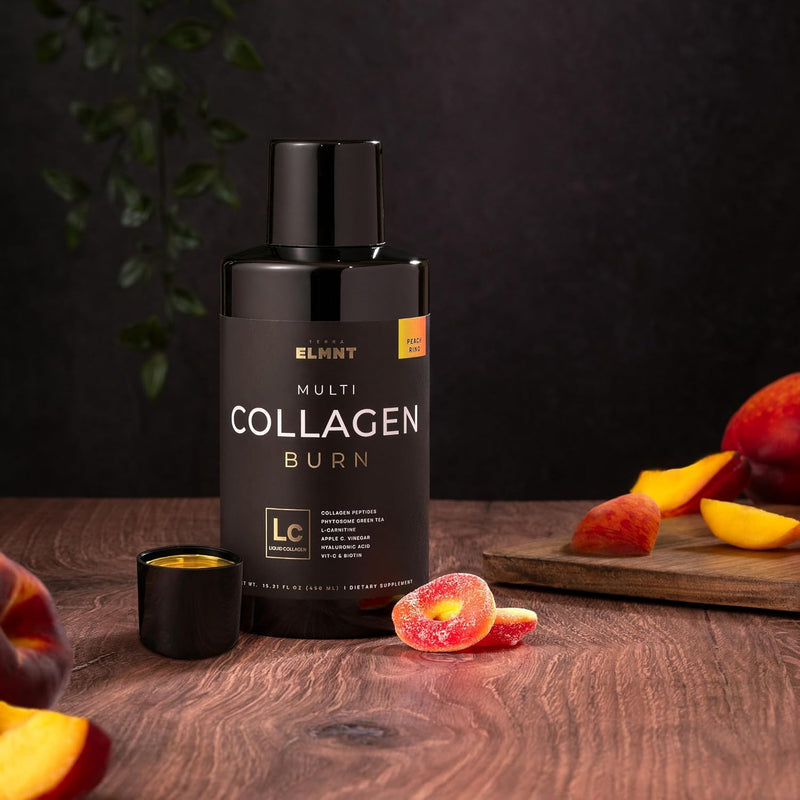 Premium Liquid Collagen for Women Weight Loss & Beauty w. Hyaluronic Acid, Biotin, L-Carnitine, Apple C Vinegar - Ultra Pure Multi Collagen Protein Shots Drink + Hair & Skin Liquid Vitamins - Colageno Infinity Warehouse