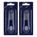 Refine Professional Angled Toenail Clipper, 2 Count Refine