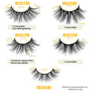 GOO GOO 3D Mink Eyelashes, Daily Type 13mm to 18mm 5 Styles Fake Eyelashes Multipack Real Siberian Mink Fur False Eyelashes Natural Look Hand Made Reusable Eyelashes for Women GOO GOO Store