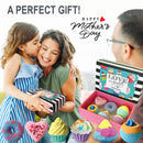 Bath Bombs for Girls - Valentines Day Gift for Her - 6 Aromatherapy BathBombs with All Natural Ingredients, Moisturizing Fizzy, and Bubbles- Organic Bath Bombs for Kids - Great Gift for Birthdays Mineral Me California