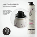 Style Edit Root Concealer Spray and Root Touch Up powder, to Cover Up Roots and Grays, Black Hair Color. STYLE EDIT