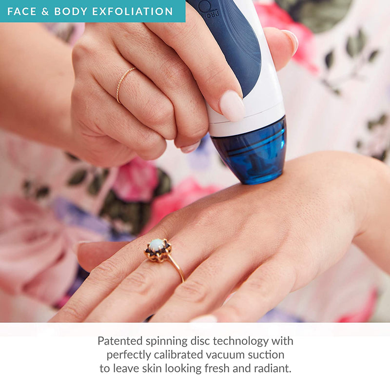 PMD Personal Microderm Pro - At-Home Microdermabrasion Machine with Kit for Face & Body - Exfoliating Crystals and Vacuum Suction for Fresh and Radiant Skin - High & Low Speed Options martinandmark.com