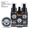 Beard Straightener Grooming Kit for Men, Beard Brush, Double Side Comb, Unscented Oil, All Natural Chanel Balm, Shampoo, Conditioner, Razor & Scissors, Perfect Gifts for Dad & Husband GROW ALPHA BEARD Store