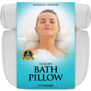 Bath Pillow (Premium Quality), Luxury Bathtub Pillow Rest (Powerful Suction Cups), Bath Pillows for Tub Neck and Back Support, Spa Pillow for Bathtub (Breathable 3D Mesh), Hot Tub Pillow (Head) BASIC CONCEPTS