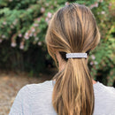 Small Celtic Hair Clip, Hand Crafted Metal Barrette Made in the USA with a Medium 70mm Clip by Oberon Design Oberon Design
