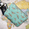 Beautyflier Cosmetic Bag for Women, Cute Makeup Bags Canvas Travel Toiletry Bag Accessories Purse Organizer (Large, Sloth) Beautyflier