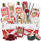 19 Pcs Rose Gifts Spa Gift Set Bath and Body Gifts Basket Set For Women Bath Spa Gift Baskets Set for Women Mom Mothers Day Christmas Birthday Valentines Gifts Spa Kit for Women Mom Gift