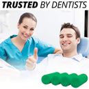 IXO Aligner Seater Chewies for Invisalign Aligners, Mint Scent, Bulk Pack in Resealable Bag (10 PCs) (Green) IXO