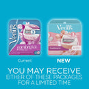 Gillette Venus ComfortGlide Womens Razor Blade Refills, 4 Count, White Tea Scented Gel Bar Protects Againist Skin Irritation Gillette Venus
