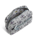 Vera Bradley Women's Large Cosmetic Makeup Organizer Bag, Plaza Tile-Recycled Cotton, One Size Vera Bradley