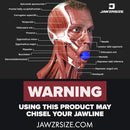 Jawzrsize Jaw, Face, and Neck Exerciser - Define Your Jawline, Slim and Tone Your Face, Look Younger and Healthier - Helps Reduce Stress and Cravings - Facial Exerciser (Level 3 - Advance) (Small, Purple) Jawzrsize Store