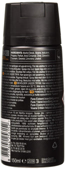 AXE Body Spray Dark Temptation, International Version, 150 Ml (Pack of 6) AXE