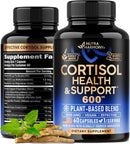 Cortisol Supplement for Women - Holy Basil | Ashwagandha | Rhodiola | L-Theanine - Plant-Based Hormone Balance - Mood, Focus & Sleep Support - Made in USA - Vegan, Non-GMO - 60 Capsules for 2 Months Infinity Warehouse
