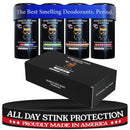 Deodorant for Men - Aluminum Free Mens Deodorant - Natural Deodorants - Sweat Protection for Underarm, No Stain Stick Deodorants, Made in USA, 3.2oz (Pack of 2, Rocket Man) Infinity Warehouse